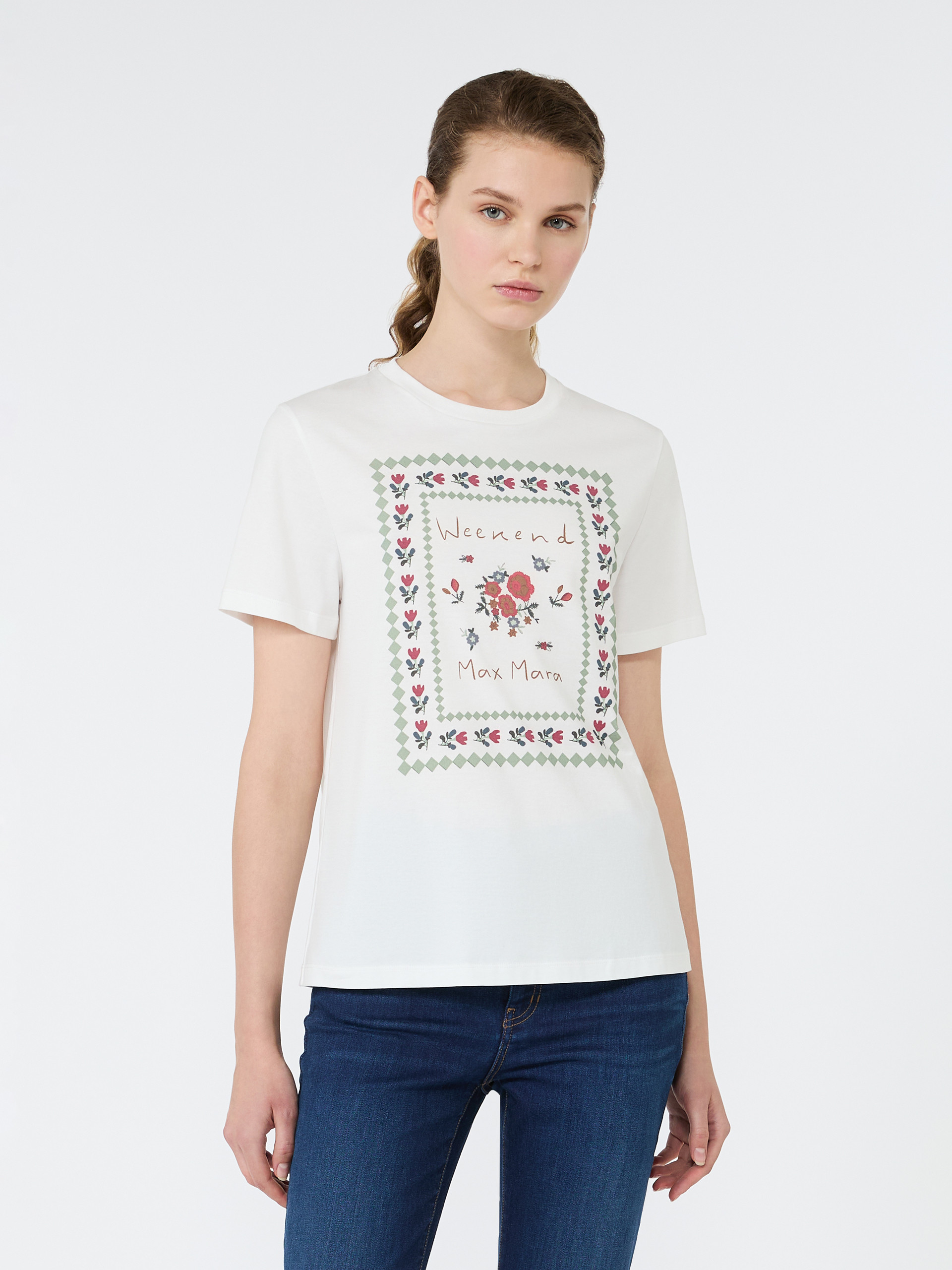 Cotton print T-shirt - Weekend Max Mara
