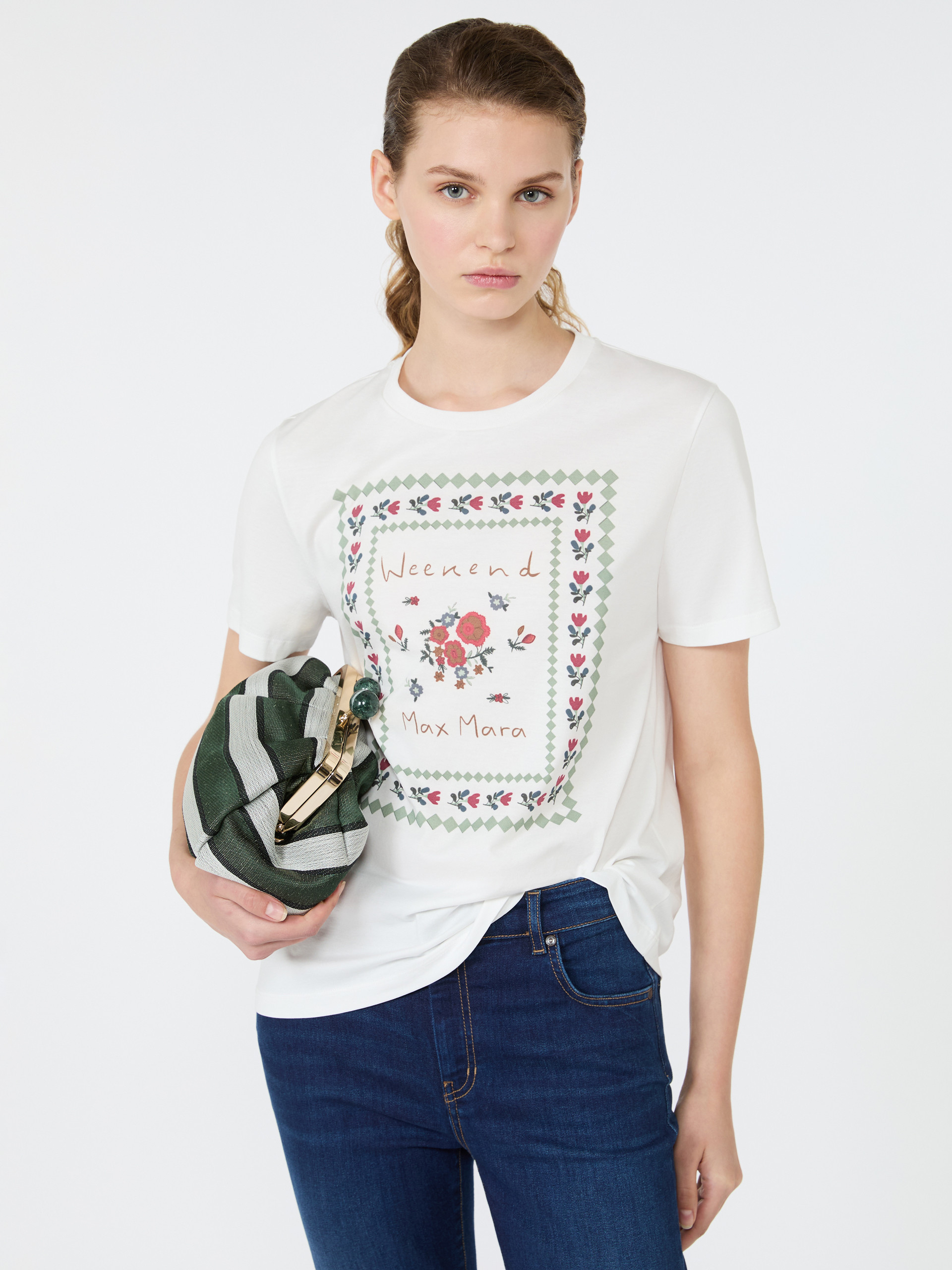 Cotton print T-shirt - Weekend Max Mara - 3