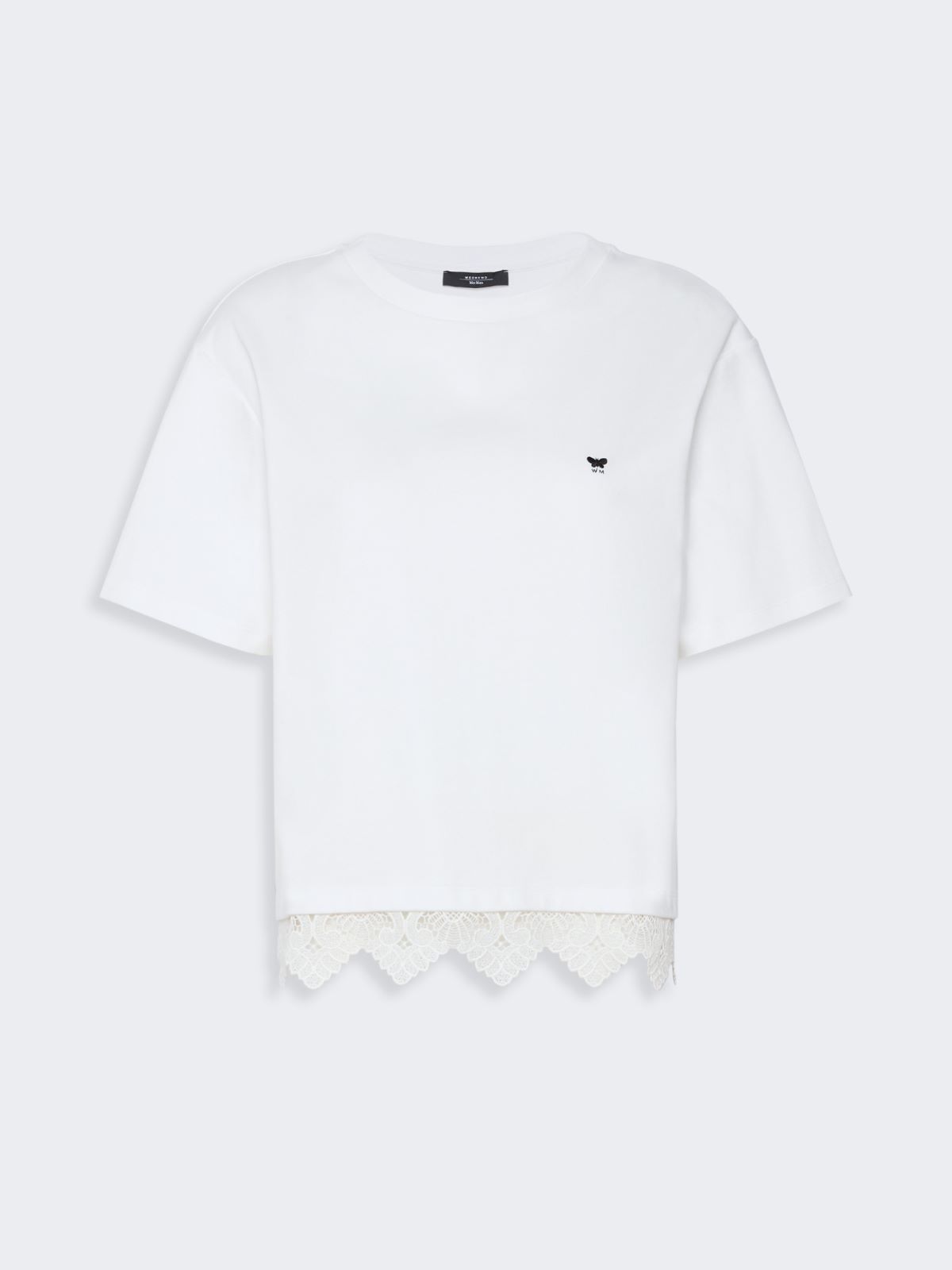 Boxy-fit cotton T-shirt - WHITE - Weekend Max Mara - 7