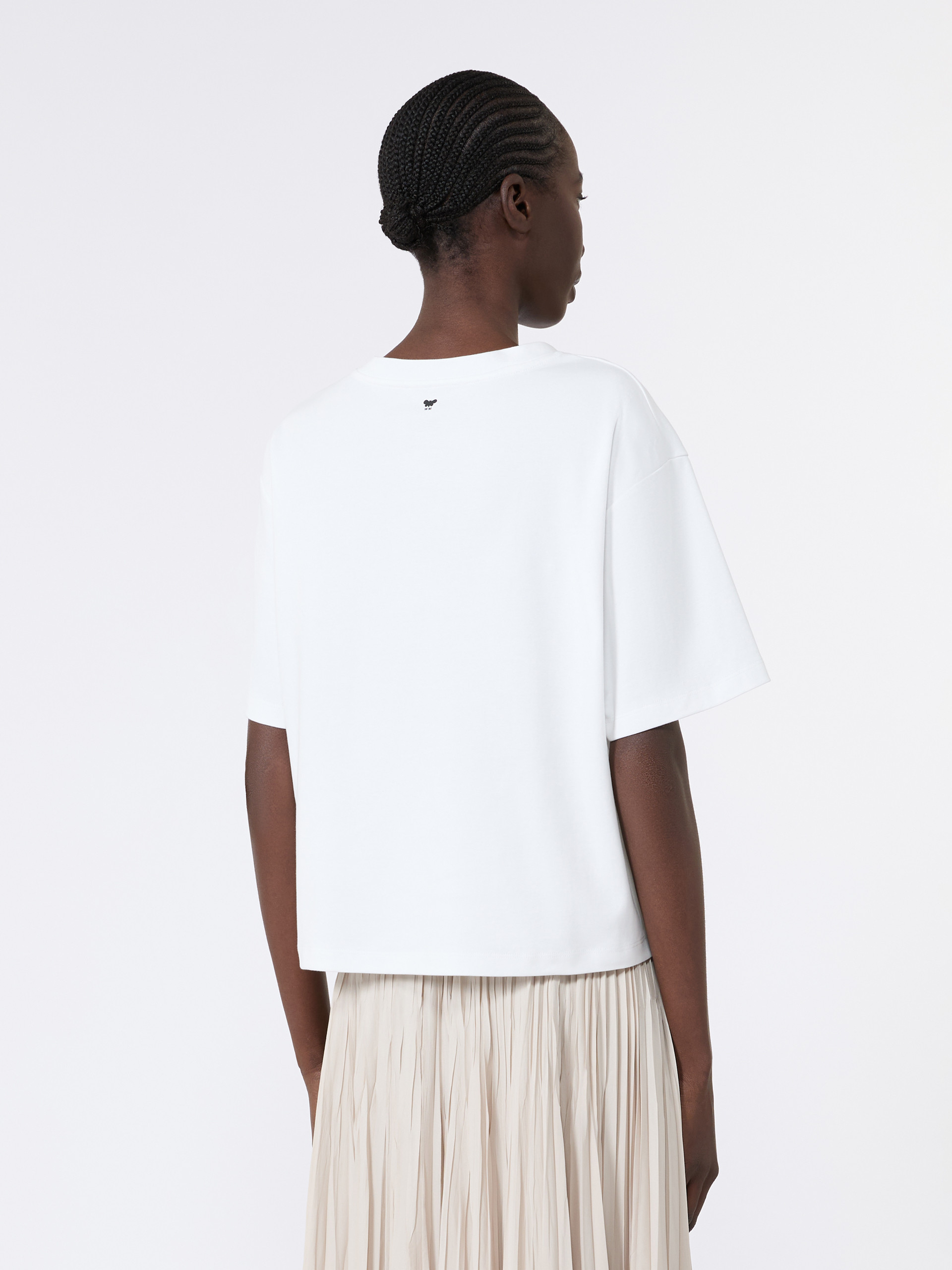 Boxy-fit cotton T-shirt - Weekend Max Mara - 3