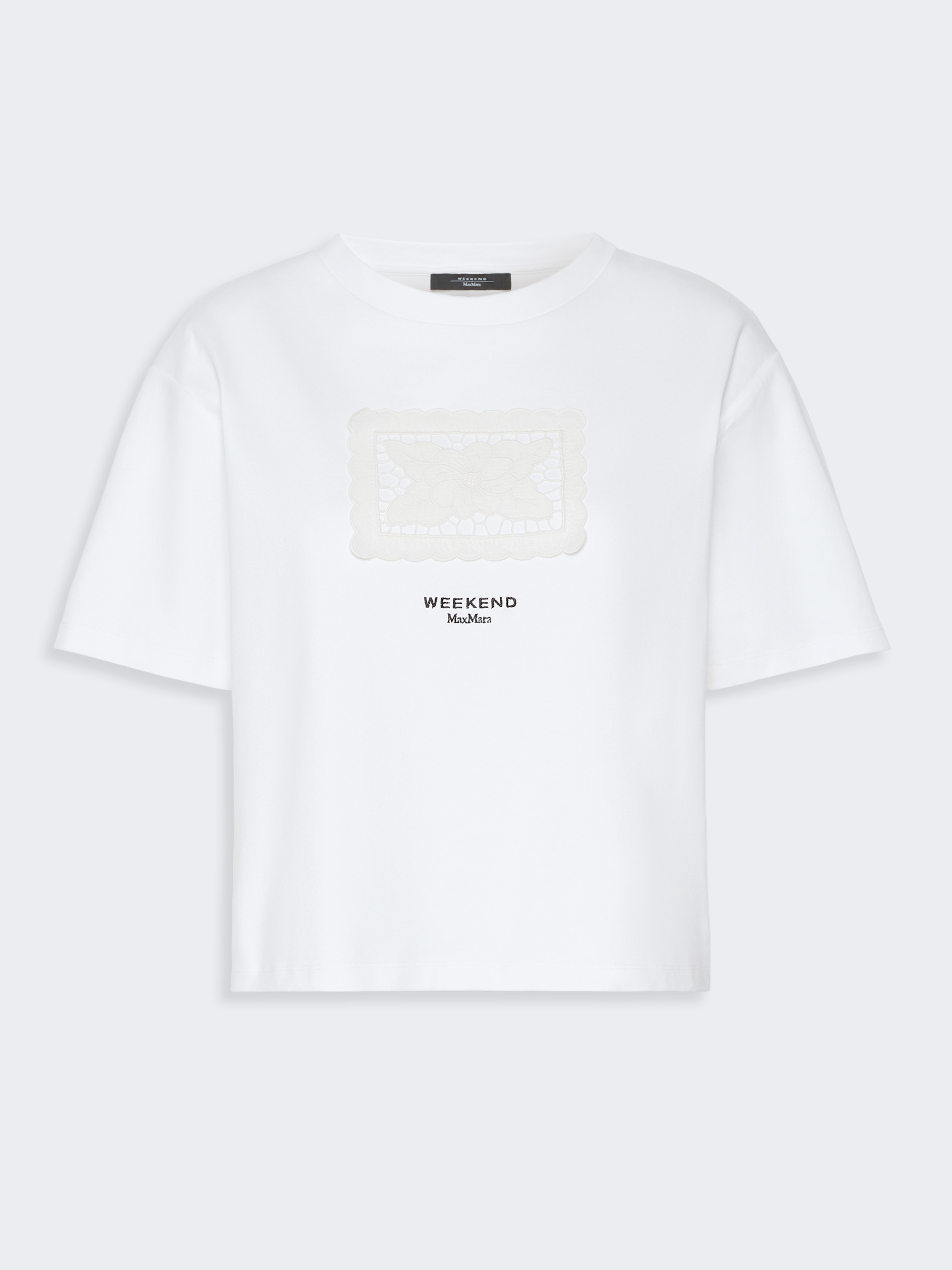 Boxy-fit cotton T-shirt - Weekend Max Mara - 6