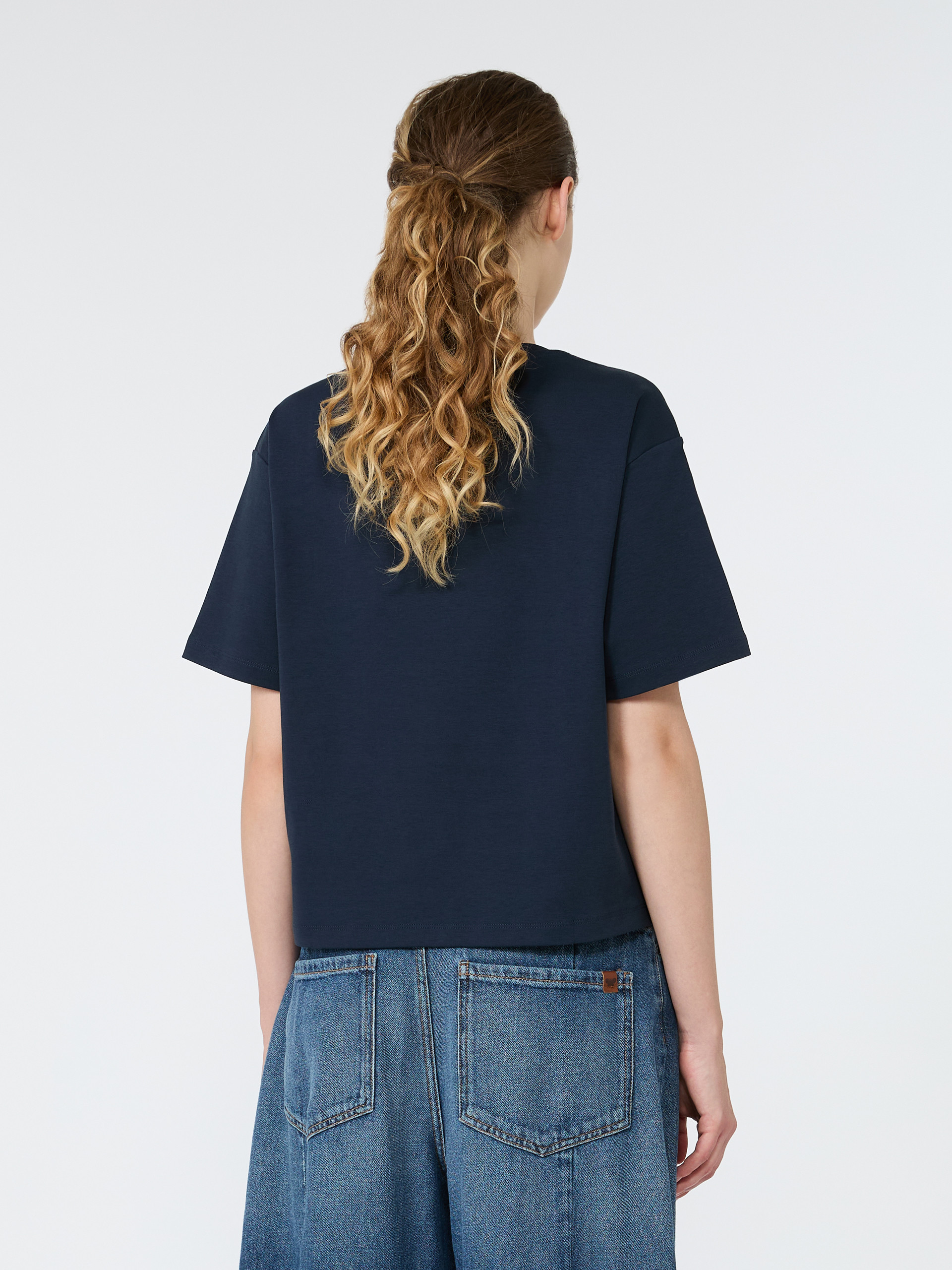 Boxy-fit cotton T-shirt - Weekend Max Mara - 3